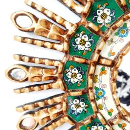 "Peruvian Mirrors ""Dark Green Eye 40cm" - thumbnail 3