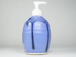 Lotion Dispenser, Shampoo, Soap, Handmade Classic Stoneware - thumbnail 1