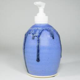 Lotion Dispenser, Shampoo, Soap, Handmade Classic Stoneware - thumbnail 2