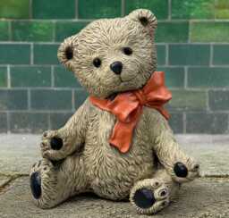 Stone Teddy Figurine Concrete Bear Decoration Outdoor Animal Statue Cement Ornament Garden Teddy Lover Gift Yard Art - thumbnail 1