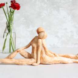 Peaceful Harmony - Man & Woman Sculpture - thumbnail 3