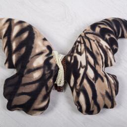 Pillow Butterfly. Stuffed Cushion. Decorative Pillow Soft Toy For The Children's Room. Flax Butterfly - thumbnail 4
