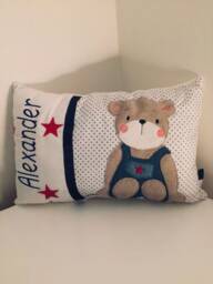"Personalized Pillow ""Bear" - thumbnail 1