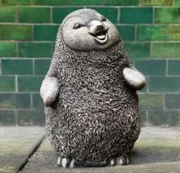 Stone Penguin Statue Concrete Figurine Outdoor Bird Decoration Garden Lawn Ornament Front Door Decor Penguin Lover Gift - thumbnail 1