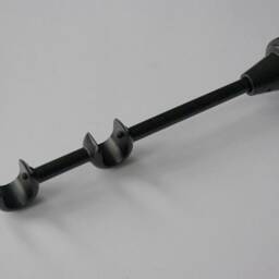 Double Curtain Pole Bracket - Classic Wall Mount in Silver, Gold, Black Or Copper ??16mm - Pack Of 1 - thumbnail 2