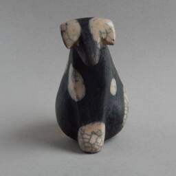 "Ceramic Sculpture ""Fox Terrier" - thumbnail 4