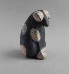 "Ceramic Sculpture ""Fox Terrier"