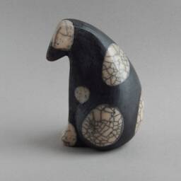 "Ceramic Sculpture ""Fox Terrier" - thumbnail 2
