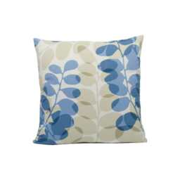 Scion - Lunaria 4 Colourways Available Cornflower/Denim Leaf Sunflower Elegant Floral Cushion Cover Handmade Throw Pillow - thumbnail 2