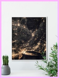New York - Space City Printable Print -Decor Photo Wall Art Digital Download - thumbnail 1