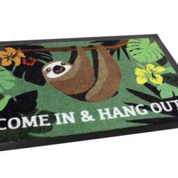 Sloth Doormat Come in & Hang Out - 60 X 40 cm - thumbnail 3