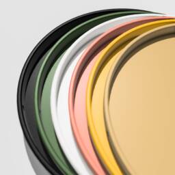 "Birds & Squirrel Feeding Hanging Tray, Stylish 3D Printed Bpa Free 8"" 10" - thumbnail 2