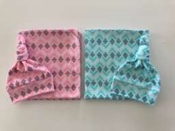 Organic Swaddle Blanket & Newborn Hat. Set. Take Home Sets. Twins Photo Props. Baby Shower Gifts - thumbnail 1
