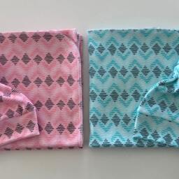 Organic Swaddle Blanket & Newborn Hat. Set. Take Home Sets. Twins Photo Props. Baby Shower Gifts - thumbnail 2