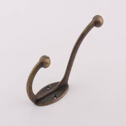 Antique Coat Wall Rack???rustic Hat & Coat Hook???bag Hooks, Towel Hook, Standing Rack, Wall Mounted - 3-3/4 - thumbnail 3