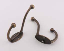 Antique Coat Wall Rack???rustic Hat & Coat Hook???bag Hooks, Towel Hook, Standing Rack, Wall Mounted - 3-3/4 - thumbnail 1
