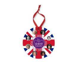 Queen Elizabeth Ii Platinum Jubilee Christmas Ornament - thumbnail 4