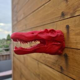 Spinosaurus Head Wall Art - Dinosaur Decor 3D Printed - thumbnail 1