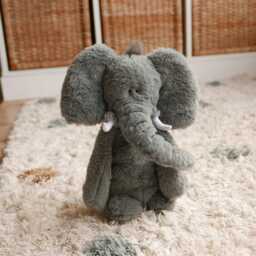Elephant Newborn Gift Set - Teddy, Nursery Print, Eco Bag, Card - thumbnail 3