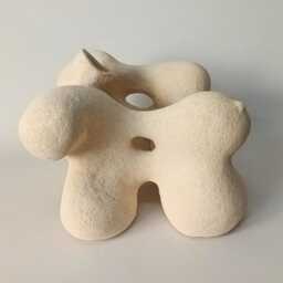 Terracotta Abstract Sculpture Female Form, Interior Design - thumbnail 4