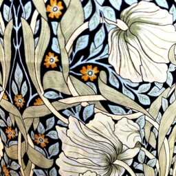 William Morris Lampshade Handmade Pimpernel Floral Green Cotton Drum in 15cm 20cm 30cm 40cm Lamp/Ceiling Uk/Us/Eu Fittings - thumbnail 2