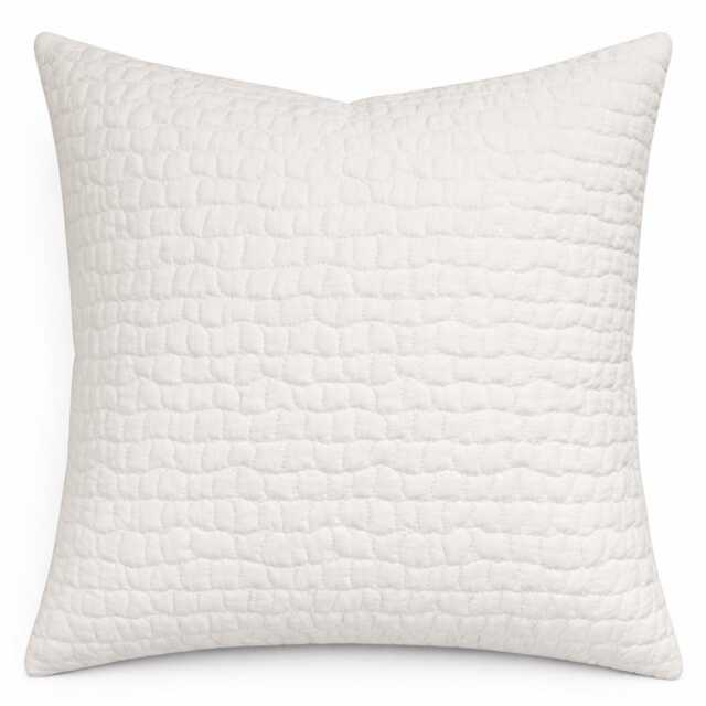 Off White Pillow Cover, Cr??me Velvet Eggnog 20x20 Cr??me Pillow, Cushion, Winter - image 1