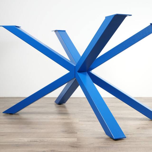 Metal Dining Table Legs For Marble & Glass Top. Steel Legs, Frame, Iron Reclaimed Wood - image 1