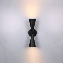 Wall Lighting Brass Candle Lamp Vanity Light Fixture, Art Sconce Mid Century Light - Hatzozra Model Ranor Design # - thumbnail 2