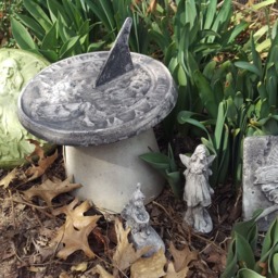 Flower Fairy Wall Art, Plaque, Fairy/Sprite/Fae Of The Forest Hanging, Fairy, Round Woodland Plaque - thumbnail 2