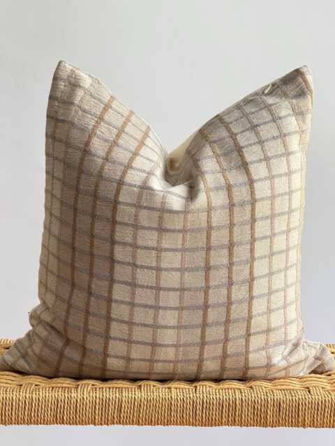 Hmong Hemp Lumbar Pillow Cover Vintage Tribal Textile - image 1