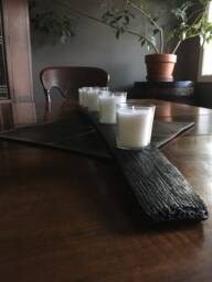 Tequila Barrel Candle Display