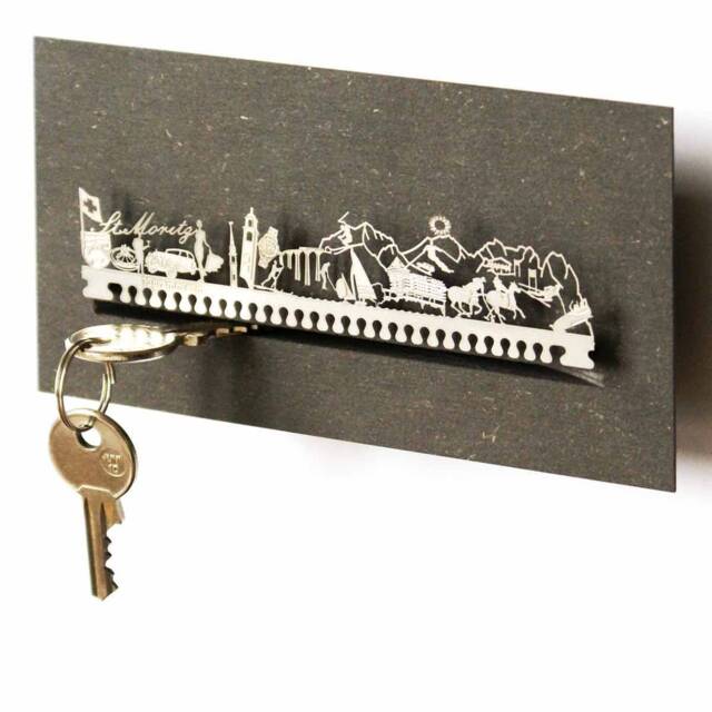 st. Moritz Souvenir Gift Tube - Luxury Alpine Memento With Iconic Skyline Silhouette Perfect Holiday Keepsake - image 1