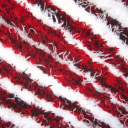 Handwoven - What Is Black & White Red All Over 25x32 - thumbnail 2