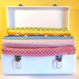 To Order - Minky Or Fleece & Cotton Baby Blanket - thumbnail 2