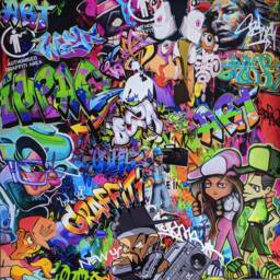 Graffiti Street Art Coffee Table Small Or Side Table - thumbnail 3
