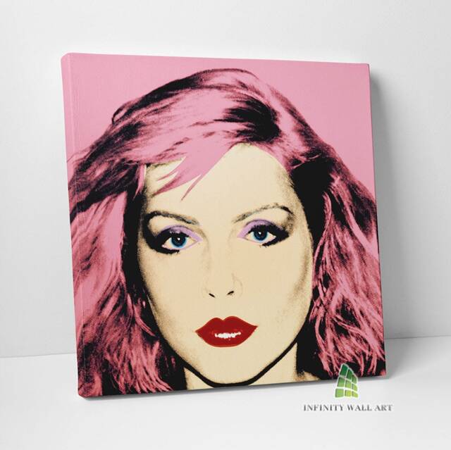 Andy Warhol Pink Debbie Harry Canvas Art Pop Wall Decor Abstract Print Picture -C886 - image 1