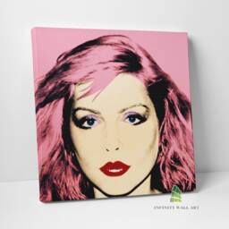 Andy Warhol Pink Debbie Harry Canvas Art Pop Wall Decor Abstract Print Picture -C886 - thumbnail 1