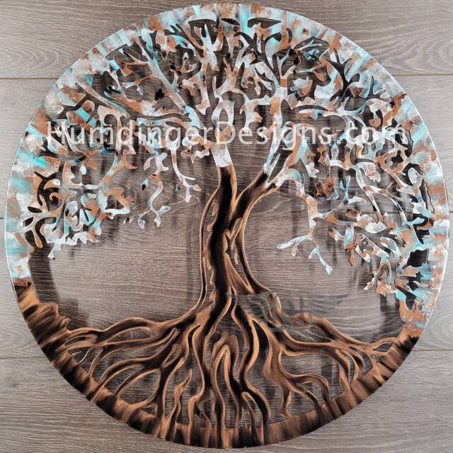 Large Metal Wall Art Tree Of Life - image 1
