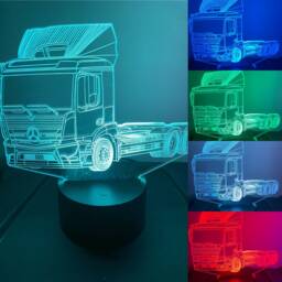 Truck 3D Bluetooth, Sensor Lamp Base App Control Colors Changing Led - thumbnail 1