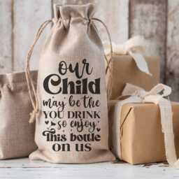 Teacher Bottle Bag, Gift End Of Term Gift, Best Teacher, Teaching Assistant, Thank You Wine Bag - thumbnail 2