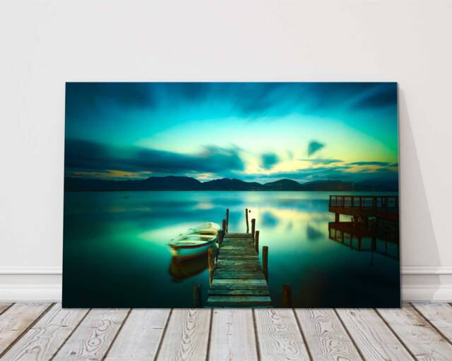 Sunset Shoreline Canvas Print Coastal Seascape Wall Art Ocean Beach Home Decor Peaceful Nature Artwork Gift - image 1