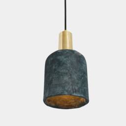 Osier Organic Ceramic Pendant Light Blue Earth 4.5 - thumbnail 3