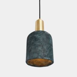 Osier Organic Ceramic Pendant Light Blue Earth 4.5 - thumbnail 4