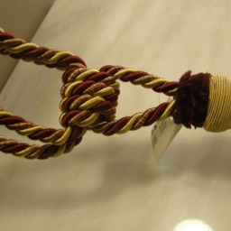 Curtain Tassel Tiebacks Collection - Organza, Chenille & Rayon Luxury Drapery Holdbacks Limited Pieces - thumbnail 3