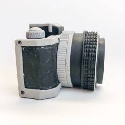 Surreal Desk Sculpture Art Handmade Camera - thumbnail 2