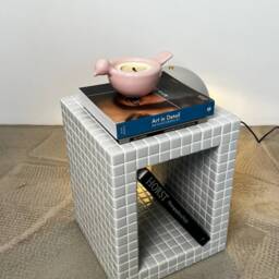 Tile Side Table - Handmade Furniture Designer Furniture Coffee Table - thumbnail 3