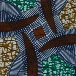 "African Wax Fabric - Print Cushion " - thumbnail 4