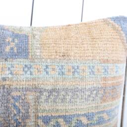 Vintage Turkish Kilim Lumbar Pillow Cover 12x24 Inch, Handmade - thumbnail 3