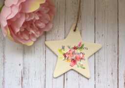 Ceramic Star Or Heart If Keyworkers Were Flowers, Nursery Leaving Gift, Goodbye Keyworker, Thank You Preschool