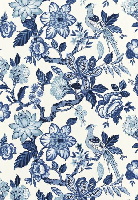Huntington Gardens in Bleu Marine-One Pillow Cover - image 1